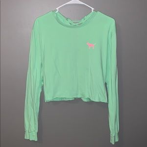 PINK Crop Long Sleeve.